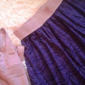 LuLaRoe Skirts - 🖤💜💖LACE PURPLE LOLA MIDI SKIRT💖💜🖤 LuLaRoe Skirts - 🖤💜💖LACE PURPLE LOLA MIDI SKIRT💖💜🖤